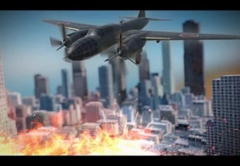 City Bomber Plane Attack Sim 2