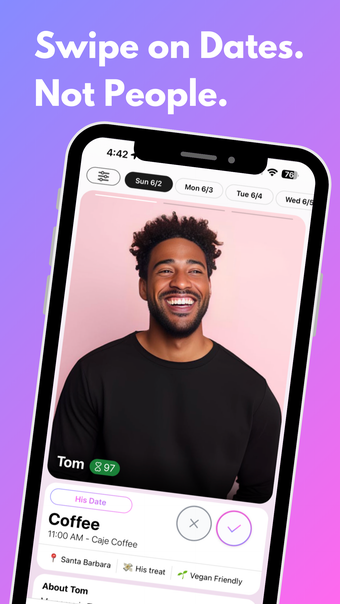 Flirt: Swipe Dates not People