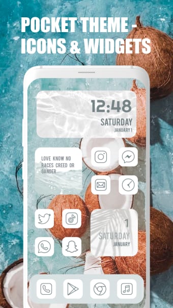 Pocket Theme - Icons  Widgets