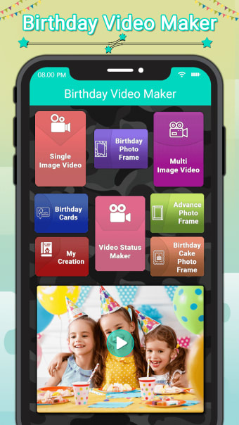 Birthday Party Photo Video Maker