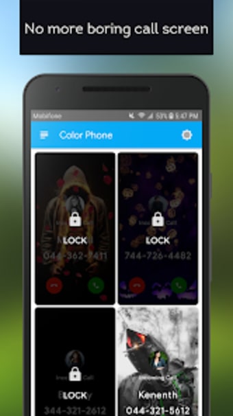 Color Call - Call screen theme