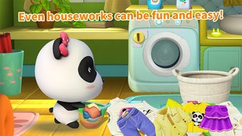 Cleaning Fun - Baby Panda