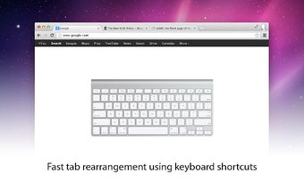 Keyboard Shortcuts to Reorder Tabs