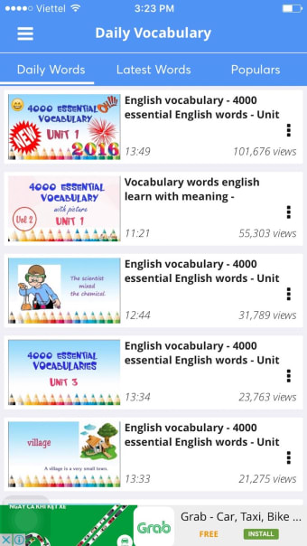 English Daily Vocabulary - 4000 essential words
