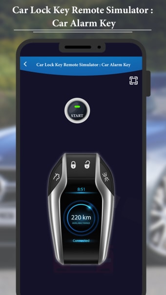 Car Lock Key Remote Simulator : Car Alarm Key