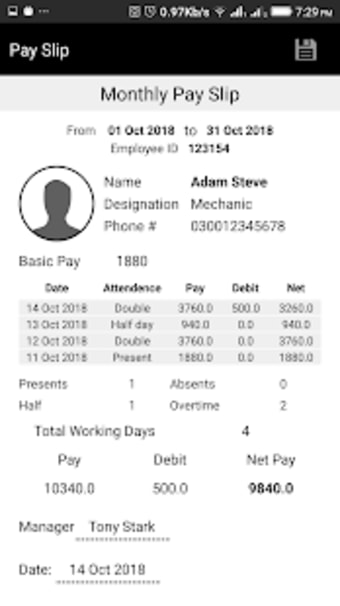 Employee Management System: Attendance Manager
