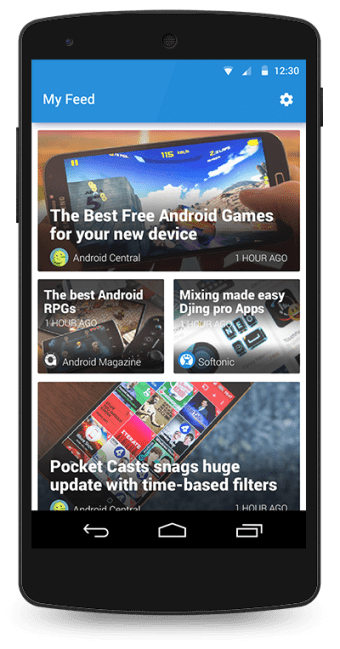 Trickler - Your daily Android Feed