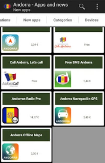 Andorran apps and games