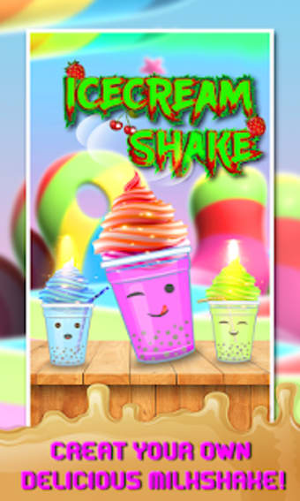 Ice Cream Shake Maker Cooking Game fun