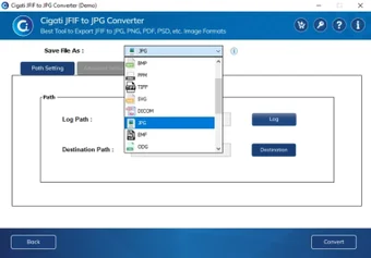 Cigati JFIF to JPG Converter