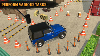 Jeep Car Parking Simulator