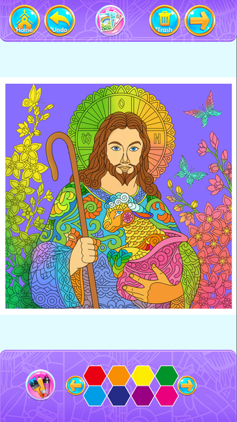 Bible Coloring Book  Painting