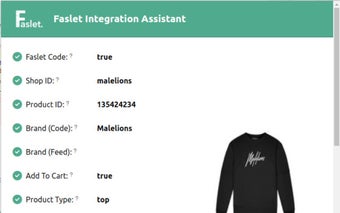 Faslet Integration Assistant