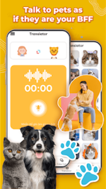 Dog  Cat Translator Prank App
