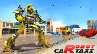 Car Robot War Transform Taxi Robot Shooting Games