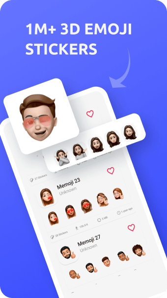 3D Emojis Stickers For WhatsApp - WAStickerApps