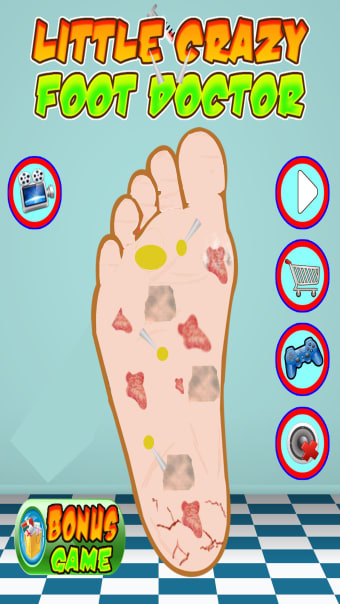 Little Crazy Foot Doctor Games