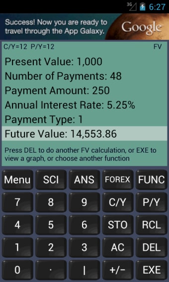 Financial Calculator FincCalc