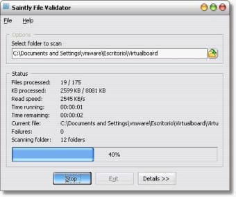 Saintly File Validator