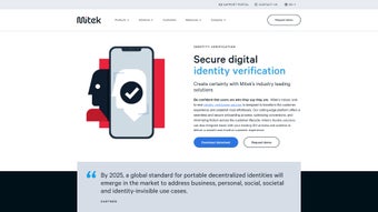 Imagen 0 para Mitek Mobile Verify