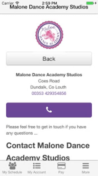 Malone Dance Academy Studios