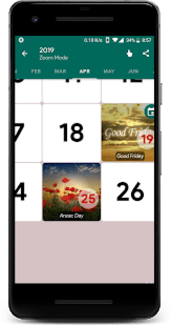 Australia Calendar - Holiday  Note 2021