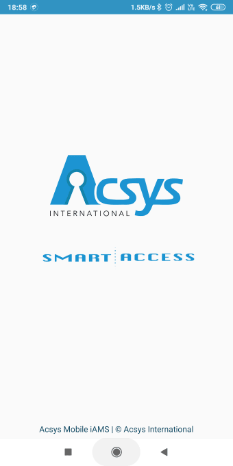 Acsys Mobile Application