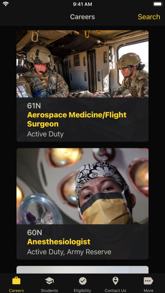 U.S. Army Medicine Careers