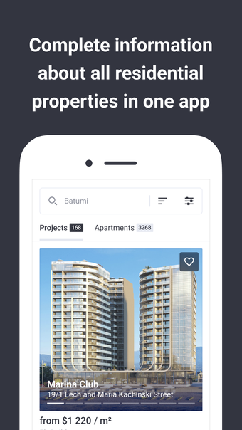 Korter: property apartments