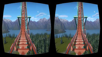 Roller coaster for VR