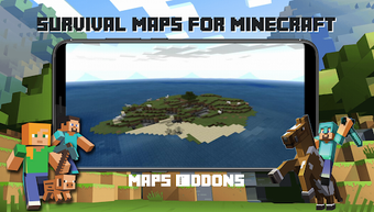 Survival maps for Minecraft