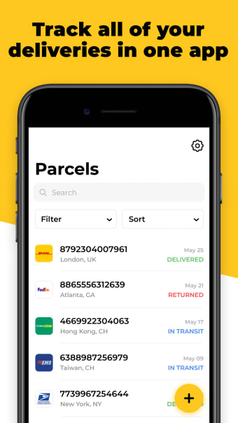 Ship07: Package Tracker App