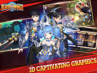 Blade  Wings: Future Fantasy 3D Anime MMORPG Game