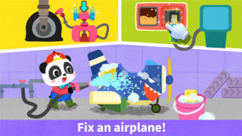 Baby Pandas Airplane