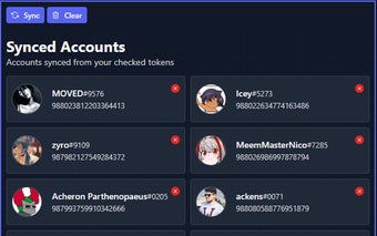 Discord Token Sync