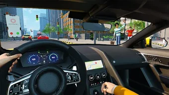 Taxi City Driver Taxi Sim 2023