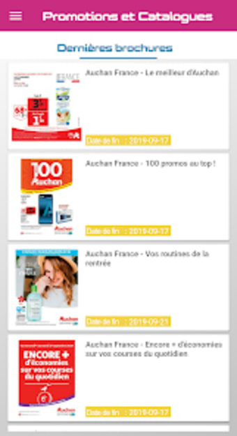 Auchan Catalogue France