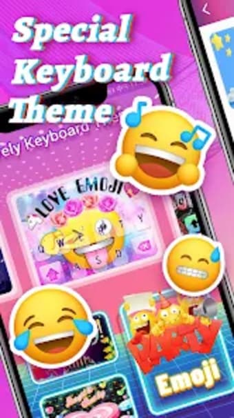 Lovely Keyboard Theme - Emoji