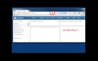 jsFiddle Player