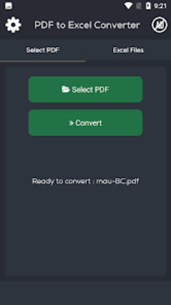 PDF to XLSX Converter