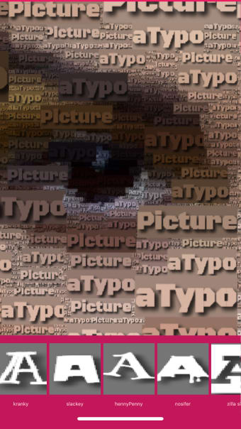 aTypo Picture - a word Photo