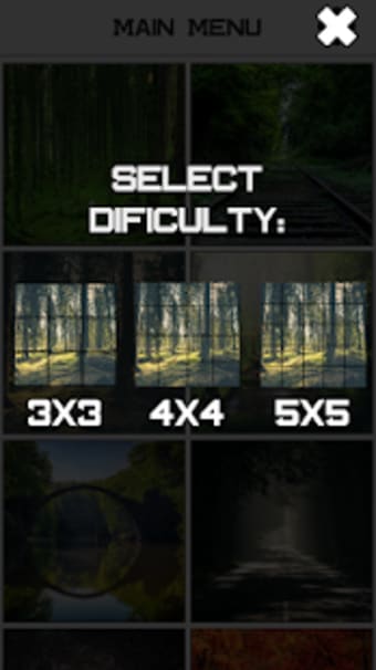 Forest Slide Puzzle