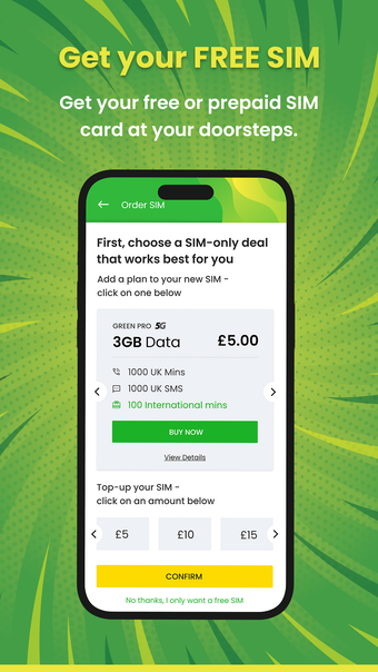 Now Mobile : SIM-only Deals