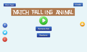 Match Falling Animal - pad
