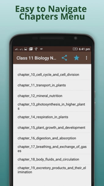 11 th Biology NCERT Solution