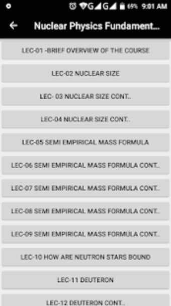 Nuclear Physics Fundamentals