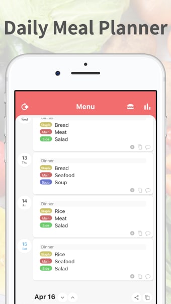 Daily Meal Planner