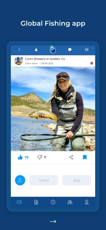 FISHSURFING - Fishing App And Social Network