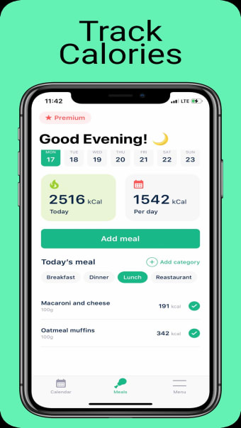 Food Tracker  Calorie Counter
