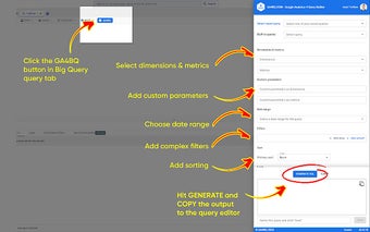 GA4BQ - GA4 BigQuery SQL Generator